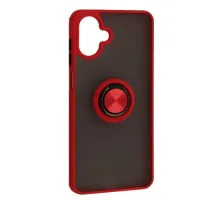 Чохол Gingle Ring Case for Samsung A07 Red mag-2000001634011145341