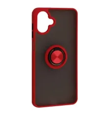 Чохол Gingle Ring Case for Samsung A07 Red mag-2000001634011145341