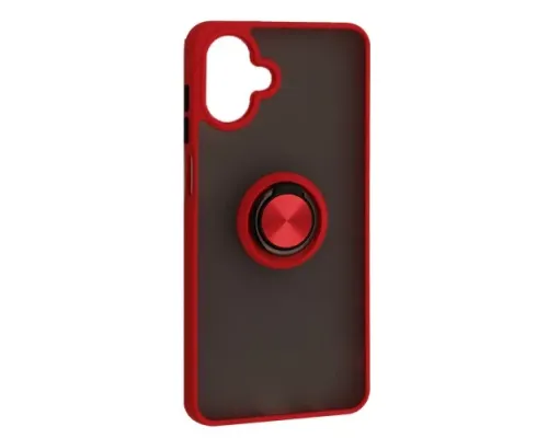 Чохол Gingle Ring Case for Samsung A07 Red mag-2000001634011145341