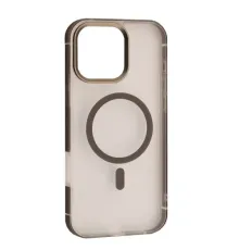 Чохол DULERO Metal Clear MagSafe Case for iPhone 16 Pro Max Grey mag-2000001635995143627