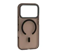 Чохол Silver Shield Magsafe for iPhone 17 Pro Max Transparent Black mag-2000001637456144277