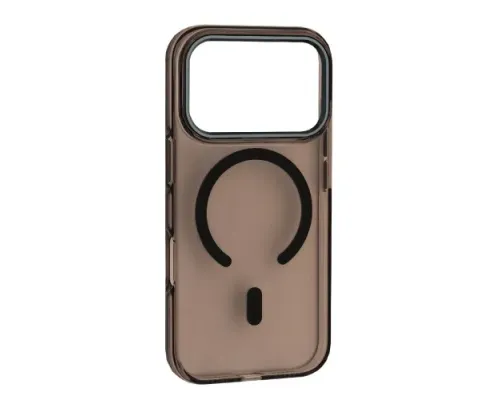 Чохол Silver Shield Magsafe for iPhone 17 Pro Max Transparent Black mag-2000001637456144277