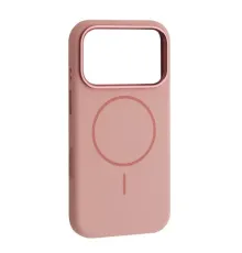 Чохол Liquid Silicone Case Metal Camera MagSafe для iPhone 17 Pro Max Pink mag-2000001638491144121