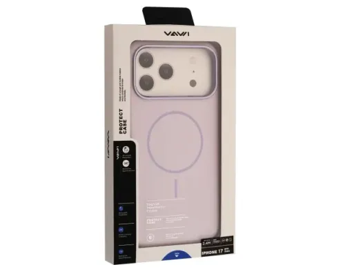 Чохол Liquid Silicone Case Metal Camera MagSafe для iPhone 17 Pro Max Pink mag-2000001638491144121