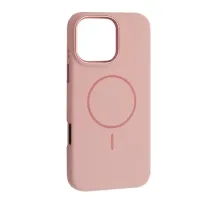 Чохол Liquid Silicone Case Metal Camera MagSafe для iPhone 17 Pink mag-2000001638590144131