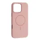 Чохол Liquid Silicone Case Metal Camera MagSafe для iPhone 17 Pink mag-2000001638590144131