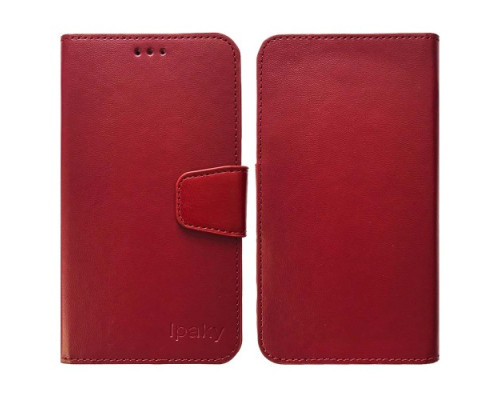 Чохол iPaky 5,5" універсальна книжка темно червона mag-200001092705058167