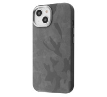 Чохол WAVE Khaki Case with Magnetic Ring iPhone 15 gray