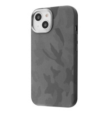 Чохол WAVE Khaki Case with Magnetic Ring iPhone 15 gray