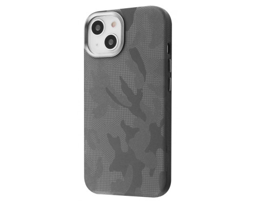 Чохол WAVE Khaki Case with Magnetic Ring iPhone 15 gray