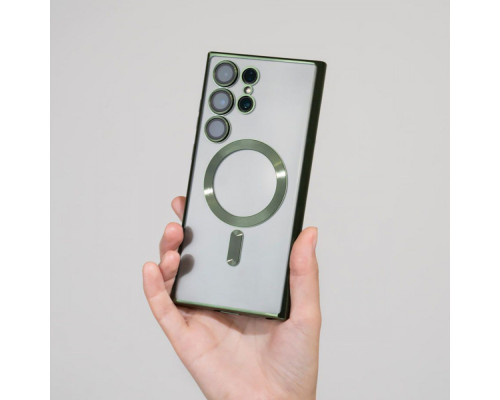 Чохол WAVE Metal Color Case with Magnetic Ring Samsung Galaxy S26 Plus dark green 2003000281972