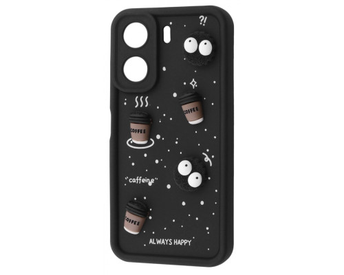 Чохол Pretty Things Case Xiaomi Redmi 13C 4G/Poco C65 black/coffee 2001001904623