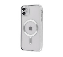 Чохол Metal Matte Case with Magnetic Ring iPhone 11 silver 2001001777739