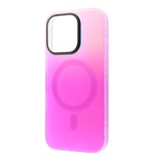 Чохол WAVE Matte Gradient Colors with Magnetic Ring iPhone 16 Pro Max pink/purple