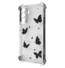 Чохол WAVE Winkie Samsung Galaxy A26 silver/butterfly 2003000254389