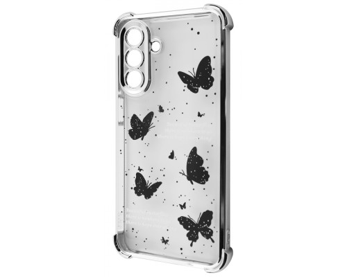 Чохол WAVE Winkie Samsung Galaxy A26 silver/butterfly 2003000254389