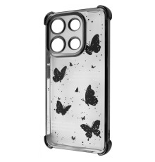 Чохол WAVE Winkie Xiaomi Redmi Note 13 4G black/butterfly 2003000254464