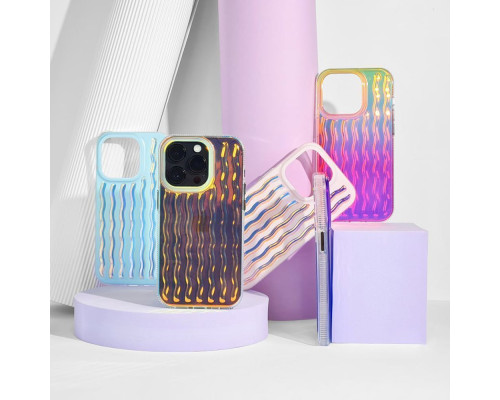 Чохол WAVE Gradient Sun Case iPhone 13 Pro Max blue