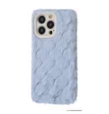 Чохол Fluffy Love Case iPhone 13 Pro blue
