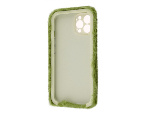 Чохол Fluffy Love Case iPhone 13 Pro blue