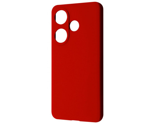 Чохол WAVE Full Silicone Cover Poco F6/Redmi Turbo 3 red