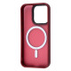 Чохол WAVE Matte Insane Case with Magnetic Ring iPhone 15 dark red 2001001421564