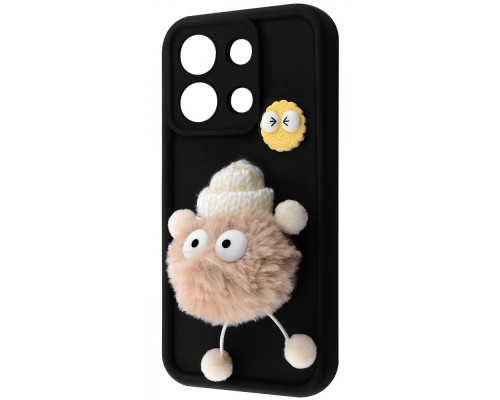 Чохол Pretty Things Case Xiaomi Redmi Note 13 4G black/fluffy white