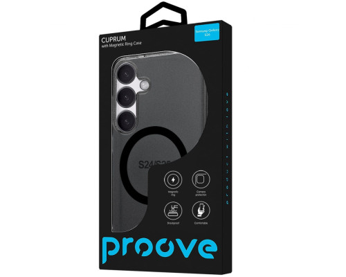Чохол Proove Cuprum Case with Magnetic Ring Samsung Galaxy S26 black 2003000281088