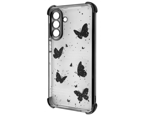 Чохол WAVE Winkie Samsung Galaxy A36/A56 black/butterfly 2003000271683