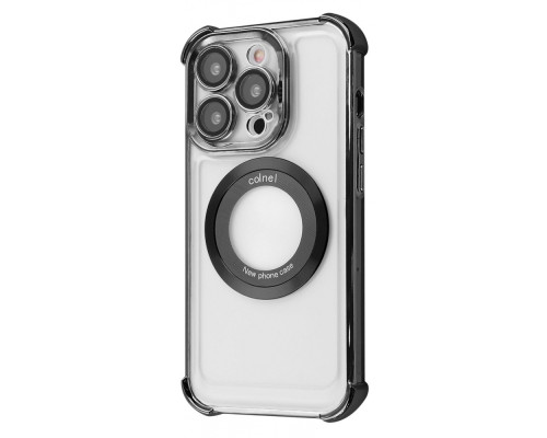 Чохол Glossy Case with Magnetic Ring iPhone 13 Pro black