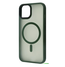 Чохол WAVE Matte Insane Case with Magnetic Ring iPhone 13 green 2001000979530