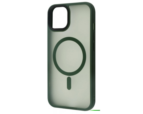 Чохол WAVE Matte Insane Case with Magnetic Ring iPhone 13 green 2001000979530