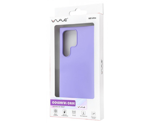 Чохол WAVE Colorful Case (TPU) Samsung Galaxy S22 Ultra light purple