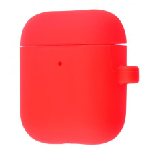 Чохол Silicone Case Slim with Carbine for AirPods 2 red 2000041042777