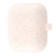 Чохол Silicone Case Slim with Carbine for AirPods 2 white/gold