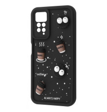 Чохол Pretty Things Case Xiaomi Redmi Note 11 Pro/Redmi Note 12 Pro 4G black/coffee 2001001904876