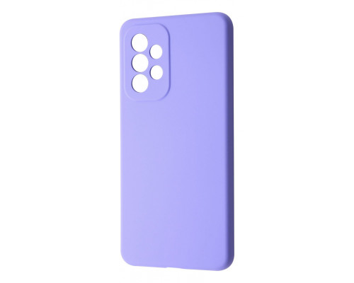 Чохол WAVE Full Silicone Cover Samsung Galaxy A53 (A536B) light purple