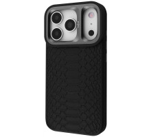 Чохол Kajsa Snake Pattern with Magnetic Ring iPhone 17 Pro black 2003000276169