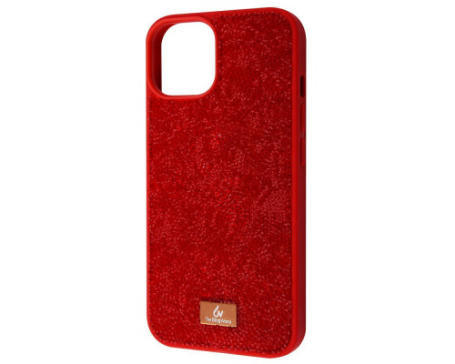 Чохол Bling World Rock Diamond (TPU) iPhone 14 red
