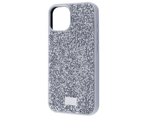 Чохол Bling World Rock Diamond (TPU) iPhone 14 white titanium