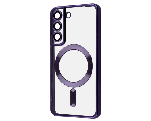 Чохол WAVE Metal Color Case with Magnetic Ring Samsung Galaxy S21 FE (G990B) deep purple