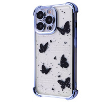 Чохол WAVE Winkie iPhone 13 Pro sierra blue/butterfly 2003000255362