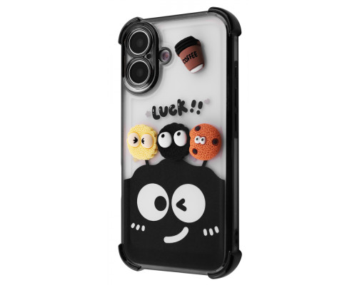 Чохол WAVE Winkie iPhone 16 black/splash 2003000252323