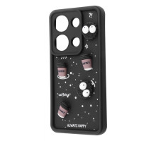 Чохол Pretty Things Case Xiaomi Redmi Note 13 Pro 4G/Poco M6 Pro 4G black/coffee