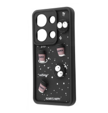 Чохол Pretty Things Case Xiaomi Redmi Note 13 Pro 4G/Poco M6 Pro 4G black/coffee