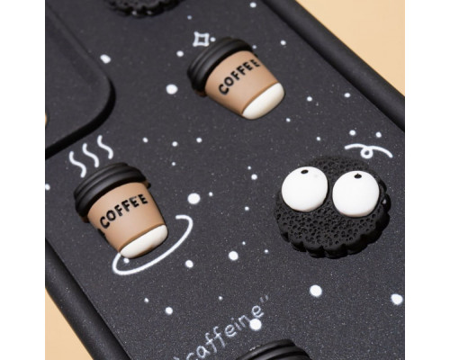 Чохол Pretty Things Case Xiaomi Redmi Note 13 Pro 4G/Poco M6 Pro 4G black/coffee