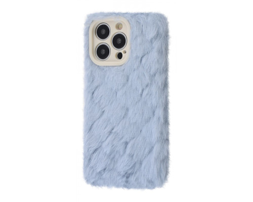 Чохол Fluffy Love Case iPhone 14 Pro blue
