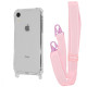 Чохол WAVE Clear Case with Strap iPhone Xr pink sand 2001001941482
