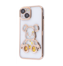 Чохол Shining Bear Case iPhone 15 gold 2001001870621