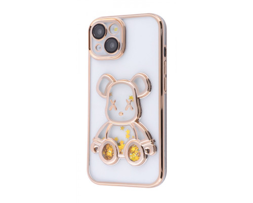 Чохол Shining Bear Case iPhone 15 gold 2001001870621
